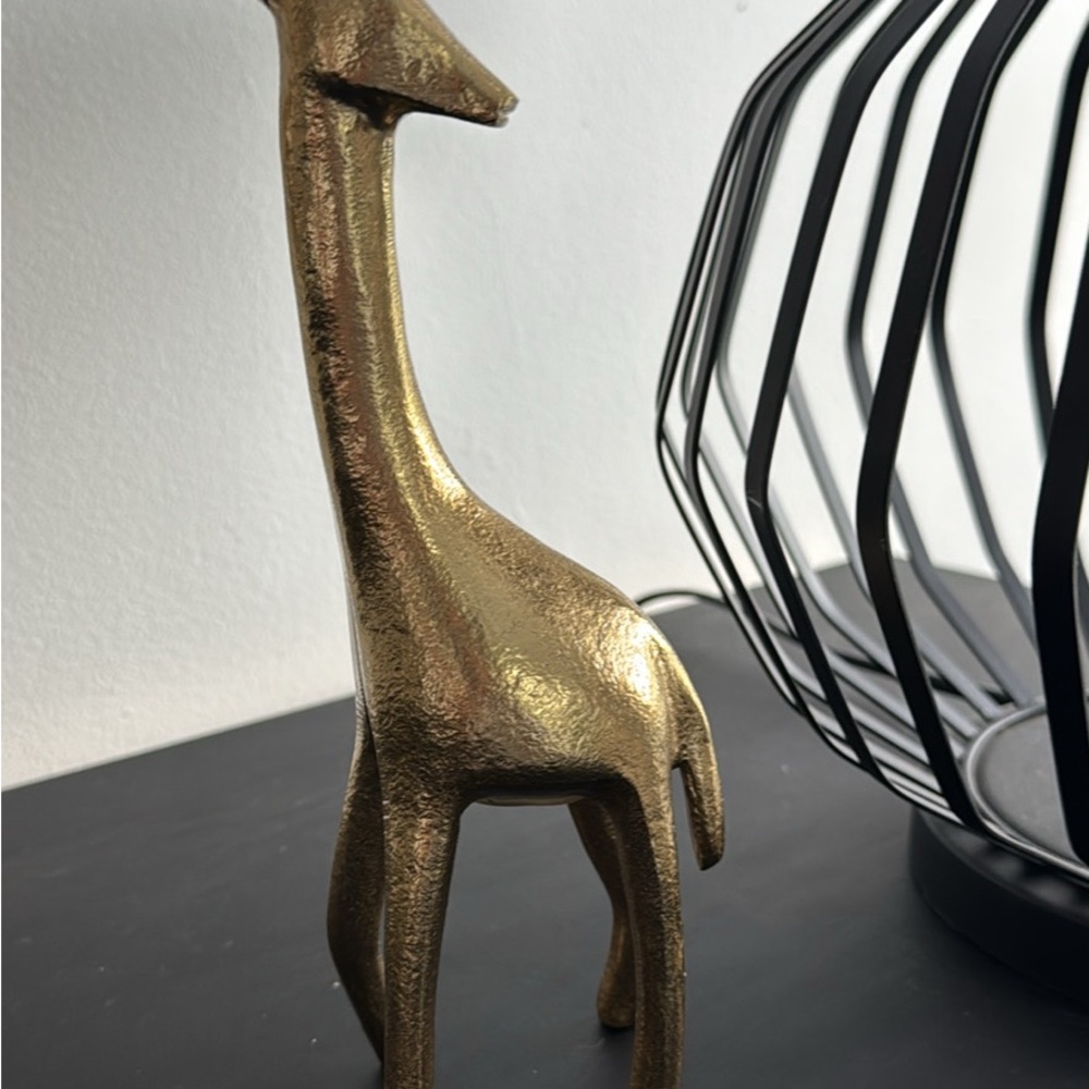 Target Gold Giraffe Decorative Sculpture